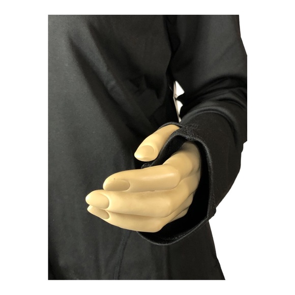 Shadow Sport - Fitted Mock-Neck Zip Front Athletic Jacket in Black. NWT! - Picture 5 of 8